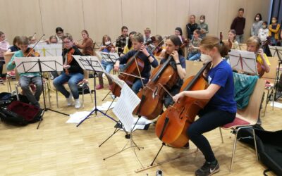 Probentage der EMA-Orchester und des Chores der Klassen 5-8 in Prüm 2022