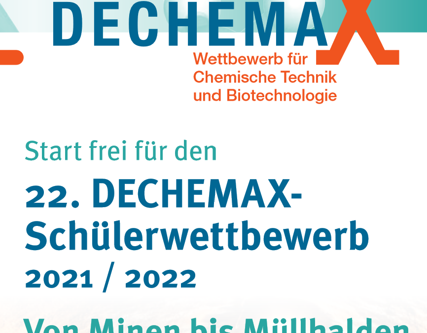 DechemaX – naturwissenschaftlicher Wettbewerb – als eines der besten Teams ausgezeichnet
