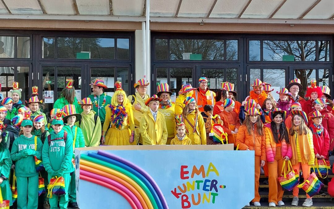 „EMA-Kunterbunt“ Das war der Rosenmontagszug 2023