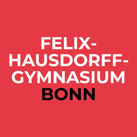 Unsere Schule wird in Felix-Hausdorff-Gymnasium umbenannt. 