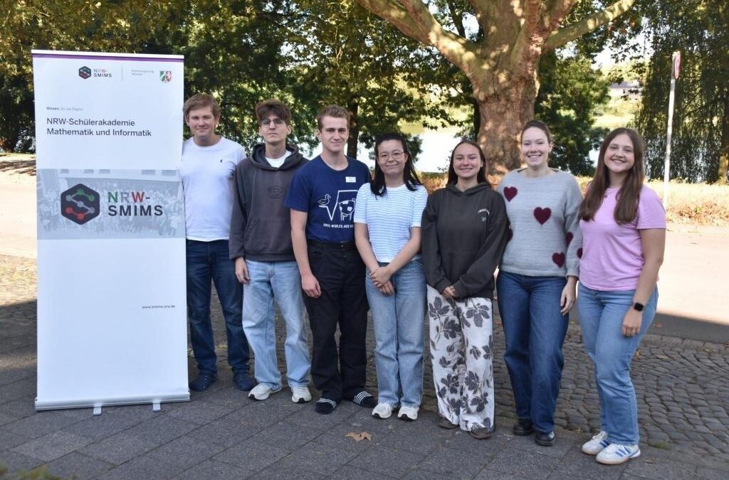Anton Tavrin (Q2) bei der NRW-Schülerakademie für Mathematik und Informatik