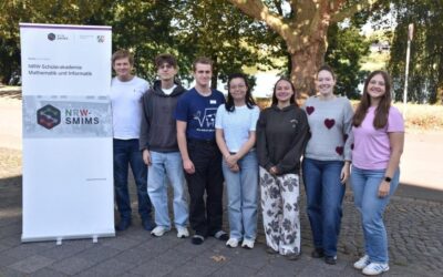 Anton Tavrin (Q2) bei der NRW-Schülerakademie für Mathematik und Informatik
